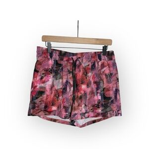 Lululemon Abstract Workout Athletic Shorts Women’s Size 10